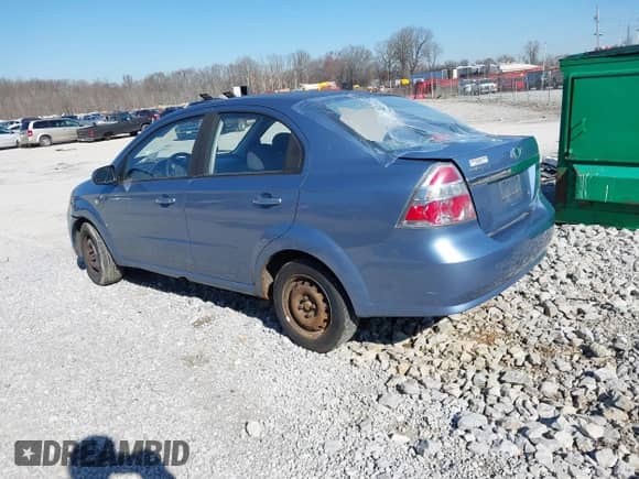2007 Chevrolet Aveo LT с VIN KL1TG55687B100646, выставлен на аукционе IAAI как лот 41658736 с пробегом 145 760 миль миль и . История ставок и продаж доступна на DreamBid. Изображение 3.