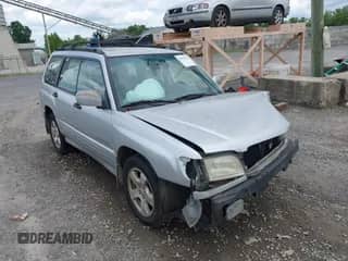 2002 Subaru Forester S with VIN JF1SF65602H736843, listed as a IAAI auction lot 42407569 with 258,241 mi miles and . Bid and sale history available at DreamBid. Image 1.