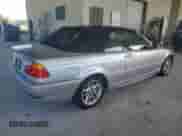 2004 BMW 3 Series 325Ci with VIN WBABW33484PL29627, listed as a Copart auction lot 90345965 with 112,531 mi miles and Clean title. Bid and sale history available at DreamBid. Image 3.