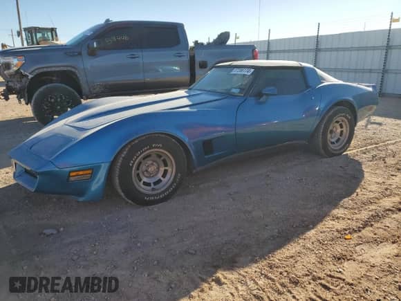 1982 Chevrolet Corvette с VIN 1G1AY8783C5119703, выставлен на аукционе Copart как лот 87286174 с пробегом 102 800 миль миль и Чистый • Clean title. История ставок и продаж доступна на DreamBid. Изображение 1.