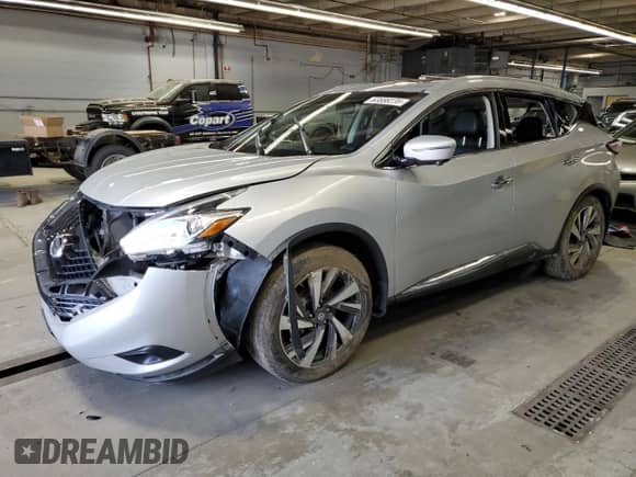 2017 Nissan Murano Platinum с VIN 5N1AZ2MH0HN114676, выставлен на аукционе Copart как лот 63688235 с пробегом Не указан миль и Списание • Salvage title. История ставок и продаж доступна на DreamBid. Изображение 1.