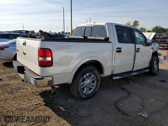 2008 Ford F-150 XLT with VIN 1FTPW14V88FA72615, listed as a Copart auction lot 80660905 with 271,433 mi miles and Salvage title. Bid and sale history available at DreamBid. Image 3.