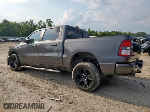 2021 Ram 1500 Lone Star z VIN 1C6RREFT9MN690486, wystawiony jako Copart lot #66338765 z przebiegiem 87 457 mil mil oraz Szkoda całkowita • Salvage title. Historia ofert i sprzedaży dostępna na DreamBid. Obrazek 2.