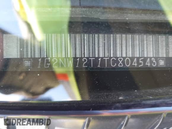 1996 Pontiac Grand Am с VIN 1G2NW12T1TC804543, выставлен на аукционе IAAI как лот 41590581 с пробегом 118 158 миль миль и . История ставок и продаж доступна на DreamBid. Изображение 9.