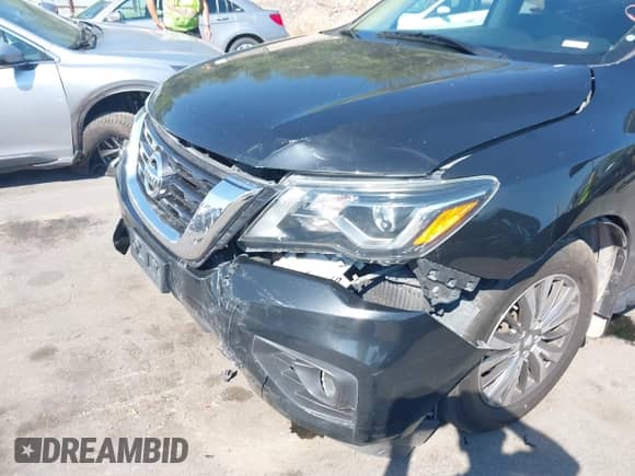 2018 Nissan Pathfinder SL with VIN 5N1DR2MM1JC648202, listed as a IAAI auction lot 43121144 with 109,024 mi miles and . Bid and sale history available at DreamBid. Image 6.