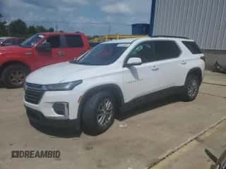 2023 Chevrolet Traverse LT Cloth with VIN 1GNEVGKWXPJ142935, listed as a Copart auction lot 65140405 with 34,326 mi miles and Non repairable. Bid and sale history available at DreamBid. Image 1.