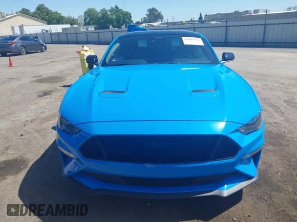 2022 Ford Mustang GT with VIN 1FA6P8CFXN5107884, listed as a IAAI auction lot 41992310 with 34,673 mi miles and . Bid and sale history available at DreamBid. Image 13.