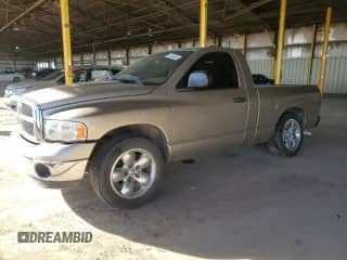 2003 Dodge 1500 ST with VIN 1D7HA16D13J634048, listed as a Copart auction lot 81654853 with 217,845 mi miles and Salvage title. Bid and sale history available at DreamBid. Image 1.