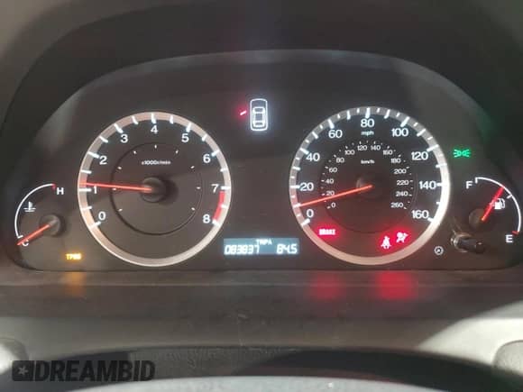 2009 Honda Accord EX-L с VIN 1HGCP25889A007063, выставлен на аукционе Copart как лот 44592565 с пробегом 83 837 миль миль и Списание • Salvage title. История ставок и продаж доступна на DreamBid. Изображение 9.