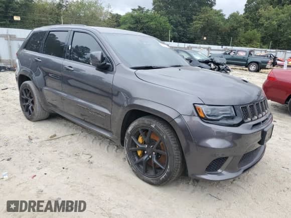 2018 Jeep Grand Cherokee Trackhawk z VIN 1C4RJFN94JC312952, wystawiony jako Copart lot #70266764 z przebiegiem 15 195 mil mil oraz Szkoda całkowita • Salvage title. Historia ofert i sprzedaży dostępna na DreamBid. Obrazek 4.