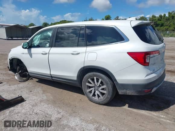 2022 Honda Pilot EX-L с VIN 5FNYF6H58NB010014, выставлен на аукционе IAAI как лот 43386967 с пробегом 50 609 миль миль и . История ставок и продаж доступна на DreamBid. Изображение 3.