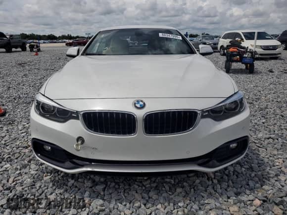 2018 BMW 4 Series 430i with VIN WBA4Z1C5XJEE43877, listed as a Copart auction lot 80347095 with Not provided miles and Salvage title. Bid and sale history available at DreamBid. Image 5.