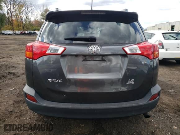 2015 Toyota RAV4 LE with VIN 2T3BFREV7FW349824, listed as a Copart auction lot 89666145 with 122,610 mi miles and Salvage title. Bid and sale history available at DreamBid. Image 6.