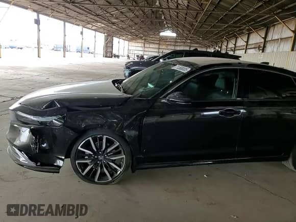 2025 Honda Accord Touring with VIN 1HGCY2F86SA068378, listed as a Copart auction lot 71368005 with 1,456 mi miles and Salvage title. Bid and sale history available at DreamBid. Image 13.