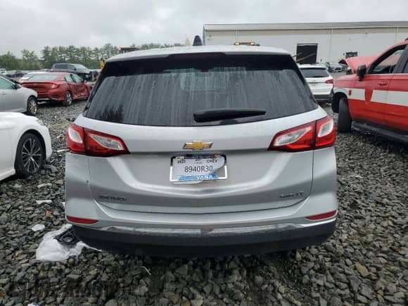 2021 Chevrolet Equinox LT with VIN 2GNAXUEV9M6160703, listed as a Copart auction lot 69603575 with 68,319 mi miles and Salvage title. Bid and sale history available at DreamBid. Image 6.