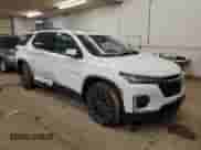 2024 Chevrolet Traverse with VIN 1GNETYKW3RJ133301, listed as a Copart auction lot 83842444 with 14,963 mi miles and Salvage title. Bid and sale history available at DreamBid. Image 4.
