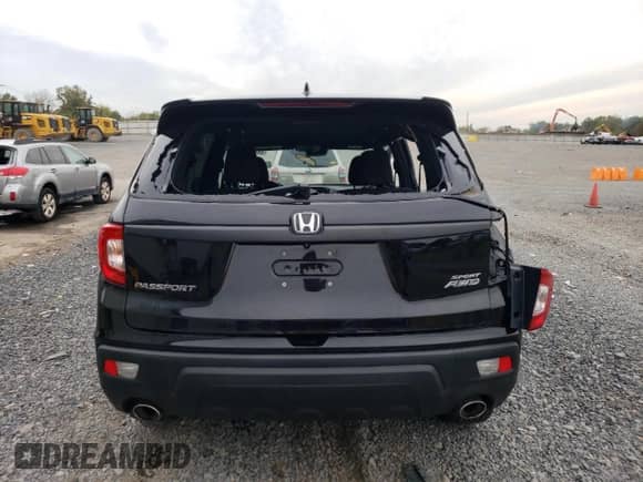 2021 Honda Passport Sport с VIN 5FNYF8H29MB010023, выставлен на аукционе Copart как лот 84453935 с пробегом 57 048 миль миль и Списание • Salvage title. История ставок и продаж доступна на DreamBid. Изображение 6.