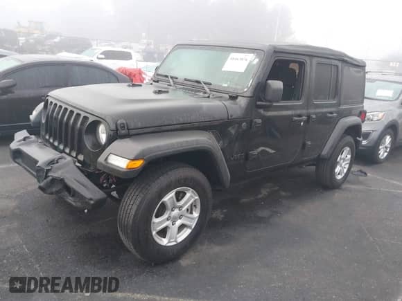 2022 Jeep Wrangler Unlimited Sport с VIN 1C4HJXDG1NW251565, выставлен на аукционе IAAI как лот 41163076 с пробегом 24 877 миль миль и . История ставок и продаж доступна на DreamBid. Изображение 17.