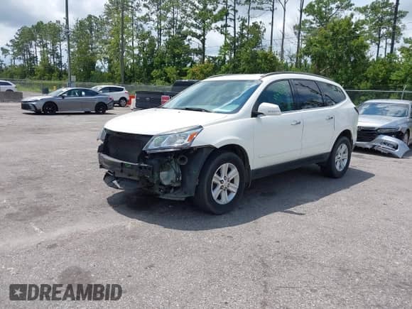 2014 Chevrolet Traverse LT с VIN 1GNKVGKD2EJ112987, выставлен на аукционе IAAI как лот 43095579 с пробегом 131 651 миль миль и . История ставок и продаж доступна на DreamBid. Изображение 2.