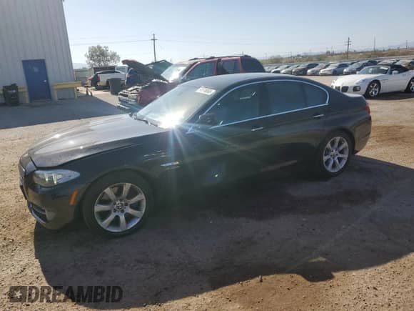 2012 BMW 5 Series 550i xDrive with VIN WBAFU9C5XCC787517, listed as a Copart auction lot 64578065 with 106,354 mi miles and Clean title. Bid and sale history available at DreamBid. Image 1.