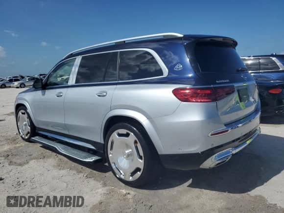 2024 Mercedes-Benz GLS with VIN 4JGFF8HBXRB176015, listed as a Copart auction lot 78592254 with Not provided miles and Non repairable. Bid and sale history available at DreamBid. Image 2.