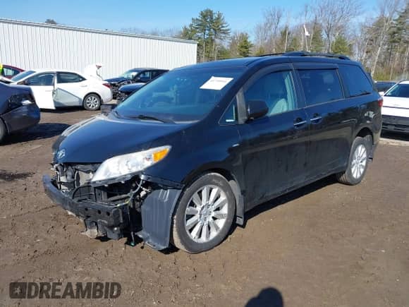 2017 Toyota Sienna XLE with VIN 5TDDZ3DC8HS166143, listed as a IAAI auction lot 41739916 with 132,948 mi miles and . Bid and sale history available at DreamBid. Image 2.