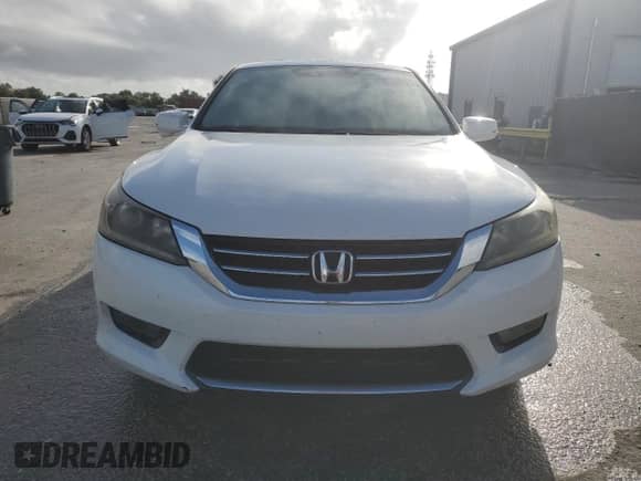 2014 Honda Accord EX-L with VIN 1HGCR3F89EA007954, listed as a Copart auction lot 85875295 with 107,334 mi miles and Salvage title. Bid and sale history available at DreamBid. Image 5.