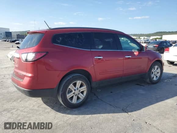 2014 Chevrolet Traverse LT z VIN 1GNKRHKD1EJ157302, wystawiony jako Copart lot #81863795 z przebiegiem 191 416 mil mil oraz Czysty tytuł • Clean title. Historia ofert i sprzedaży dostępna na DreamBid. Obrazek 3.