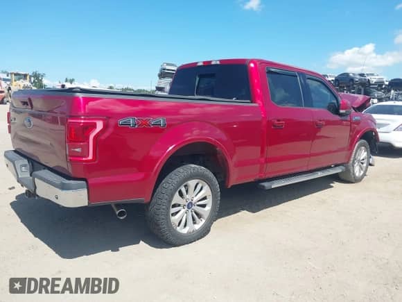 2016 Ford F-150 XLT z VIN 1FTFW1EF7GFB55776, wystawiony jako IAAI lot #43295516 z przebiegiem 193 021 mil mil oraz . Historia ofert i sprzedaży dostępna na DreamBid. Obrazek 4.