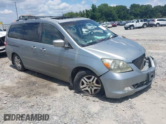 2007 Honda Odyssey EX-L с VIN 5FNRL38767B102609, выставлен на аукционе IAAI как лот 42746887 с пробегом 334 285 миль миль и . История ставок и продаж доступна на DreamBid. Изображение 1.