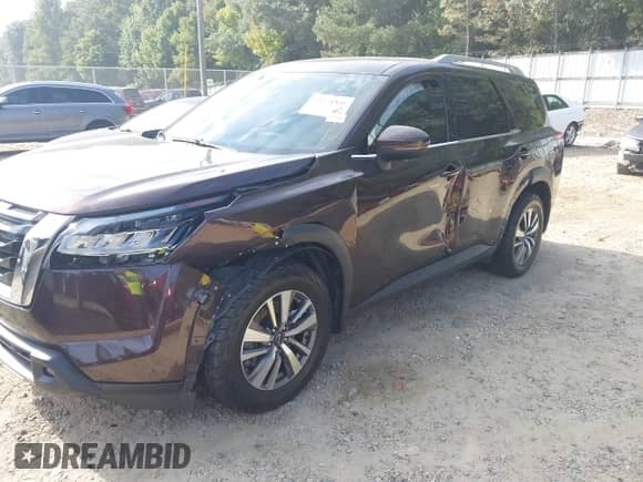 2022 Nissan Pathfinder SL с VIN 5N1DR3CC8NC264146, выставлен на аукционе IAAI как лот 43278965 с пробегом 55 613 миль миль и . История ставок и продаж доступна на DreamBid. Изображение 6.