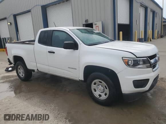 2020 Chevrolet Colorado 2WD Work Truck with VIN 1GCHSBEA6L1191707, listed as a Copart auction lot 68488665 with 92,709 mi miles and Salvage title. Bid and sale history available at DreamBid. Image 4.