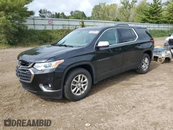 2018 Chevrolet Traverse LT Cloth с VIN 1GNEVGKW6JJ266255, выставлен на аукционе Copart как лот 81803315 с пробегом 210 248 миль миль и Чистый • Clean title. История ставок и продаж доступна на DreamBid. Изображение 1.