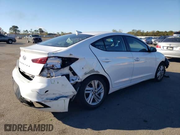 2020 Hyundai Elantra SEL z VIN 5NPD84LF0LH580648, wystawiony jako Copart lot #89703475 z przebiegiem 46 653 mil mil oraz Szkoda całkowita • Salvage title. Historia ofert i sprzedaży dostępna na DreamBid. Obrazek 3.