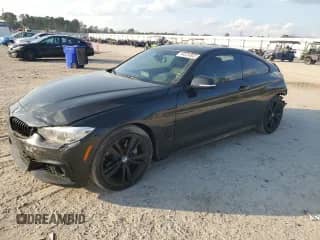 2017 BMW 4 Series 440i with VIN WBA4P1C55HK522422, listed as a Copart auction lot 44524845 with 94,145 mi miles and Salvage title. Bid and sale history available at DreamBid. Image 1.