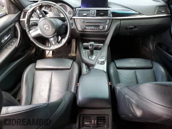 2015 BMW 3 Series 335i xDrive with VIN WBA3B9C50FP705039, listed as a Copart auction lot 56336985 with Not provided miles and Salvage title. Bid and sale history available at DreamBid. Image 8.