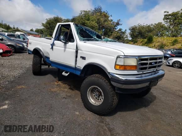 1995 Ford F-150 с VIN 1FTEF14N1SLA35213, выставлен на аукционе Copart как лот 57914185 с пробегом Не указан миль и Списание • Salvage title. История ставок и продаж доступна на DreamBid. Изображение 4.