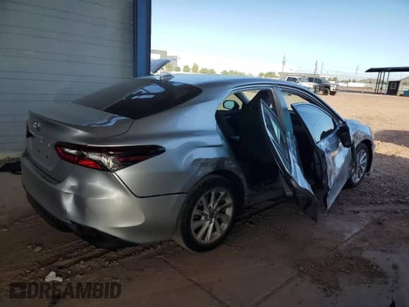 2022 Toyota Camry LE с VIN 4T1C11AK0NU700595, выставлен на аукционе Copart как лот 81089635 с пробегом 20 430 миль миль и Списание • Salvage title. История ставок и продаж доступна на DreamBid. Изображение 3.