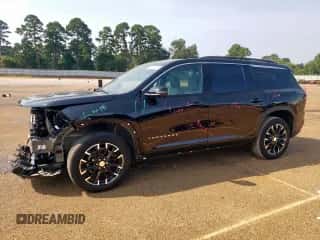 2024 Chevrolet Traverse FWD LT z VIN 1GNERGKS9RJ235983, wystawiony jako Copart lot #71717525 z przebiegiem 17 055 mil mil oraz Szkoda całkowita • Salvage title. Historia ofert i sprzedaży dostępna na DreamBid. Obrazek 1.