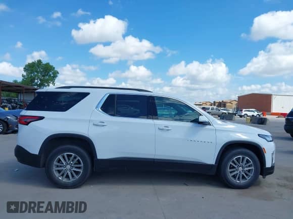 2023 Chevrolet Traverse LT Cloth with VIN 1GNERGKW1PJ137935, listed as a IAAI auction lot 42580302 with 47,838 mi miles and . Bid and sale history available at DreamBid. Image 13.