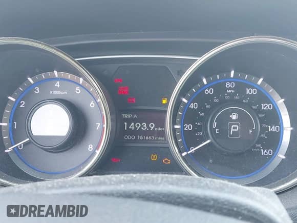 2013 Hyundai Sonata GLS z VIN 5NPEB4AC5DH530277, wystawiony jako IAAI lot #40547454 z przebiegiem 151 663 mil mil oraz . Historia ofert i sprzedaży dostępna na DreamBid. Obrazek 7.