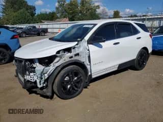 2020 Chevrolet Equinox LT с VIN 2GNAXUEV3L6253831, выставлен на аукционе Copart как лот 84478245 с пробегом 26 298 миль миль и Списание • Salvage title. История ставок и продаж доступна на DreamBid. Изображение 1.