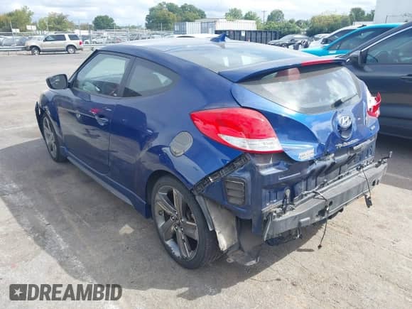 2015 Hyundai Veloster Turbo с VIN KMHTC6AE4FU244037, выставлен на аукционе IAAI как лот 43369669 с пробегом 93 289 миль миль и . История ставок и продаж доступна на DreamBid. Изображение 3.