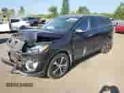 2018 Kia Sorento EX with VIN 5XYPHDA54JG352583, listed as a Copart auction lot 67910145 with 112,738 mi miles and Salvage title. Bid and sale history available at DreamBid. Image 1.