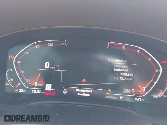 2021 BMW 5 Series 530i with VIN WBA53BH01MCF26218, listed as a IAAI auction lot 42927073 with 38,048 mi miles and . Bid and sale history available at DreamBid. Image 7.