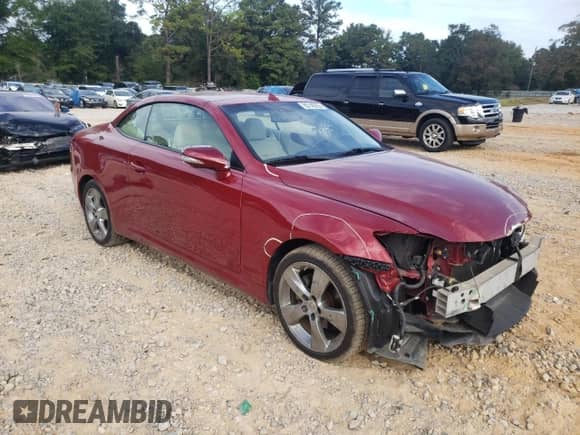 2010 Lexus IS 250 C z VIN JTHFF2C28A2512708, wystawiony jako Copart lot #85140255 z przebiegiem 151 399 mil mil oraz Szkoda całkowita • Salvage title. Historia ofert i sprzedaży dostępna na DreamBid. Obrazek 4.