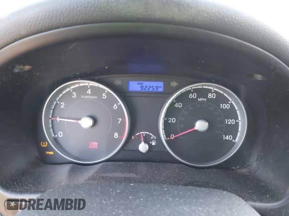 2011 Hyundai Accent GS с VIN KMHCM3AC8BU186342, выставлен на аукционе IAAI как лот 43231805 с пробегом 92 259 миль миль и . История ставок и продаж доступна на DreamBid. Изображение 7.