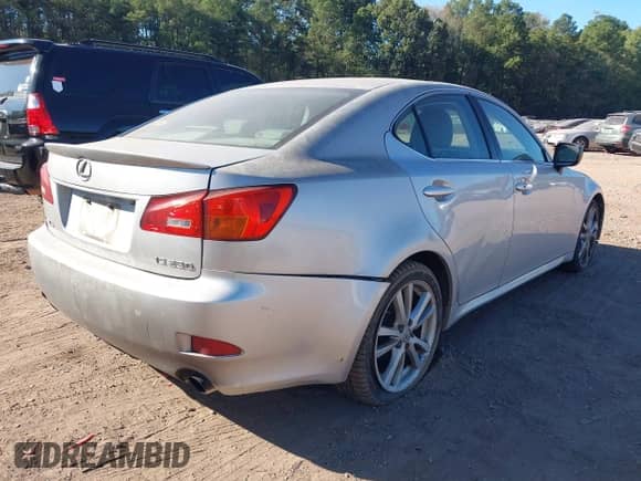 2006 Lexus IS 250 z VIN JTHBK262265025063, wystawiony jako IAAI lot #43424315 z przebiegiem 280 962 mil mil oraz . Historia ofert i sprzedaży dostępna na DreamBid. Obrazek 4.