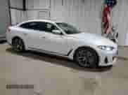 2025 BMW 4 Series 430i xDrive with VIN WBA33FB01SFU24563, listed as a Copart auction lot 46817575 with 2,484 mi miles and Clean title. Bid and sale history available at DreamBid. Image 4.