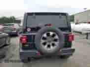 2021 Jeep Wrangler Unlimited Sahara High Altitude with VIN 1C4HJXEM9MW585183, listed as a Copart auction lot 71749574 with 21,526 mi miles and Salvage title. Bid and sale history available at DreamBid. Image 6.